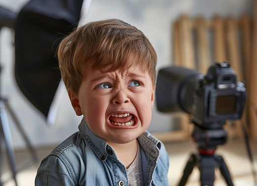Что делать, если ребенок не хочет фотографироваться?